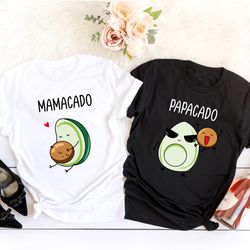 mamacado shirt,papacado shirt,avocado pregnant shirt,avocado couple pregnancy announcement shirt,mamacado pregnant,pregn