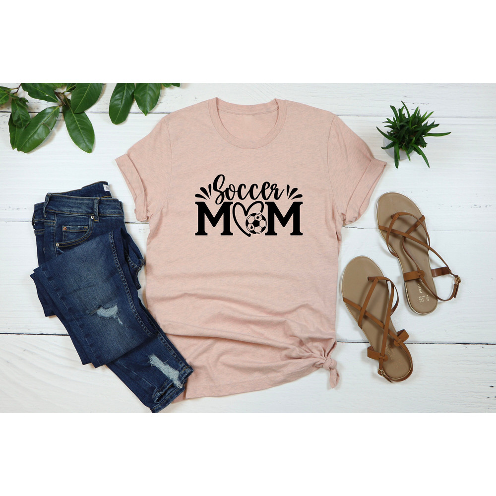 Soccer Mom Shirt, Gift for Soccer Mom, Soccer Shirt Women, Cute Soccer Shirt, Soccer Mom T-Shirt, Mom Gift, Cute Mama Shirt, Soccer Shirt.jpg