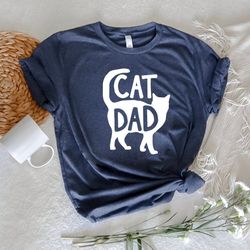 cat daddy tshirt, cat themed gifts for men, cat lover dad sweatshirt, funny cat dad shirt for fathers day gift, cat fath