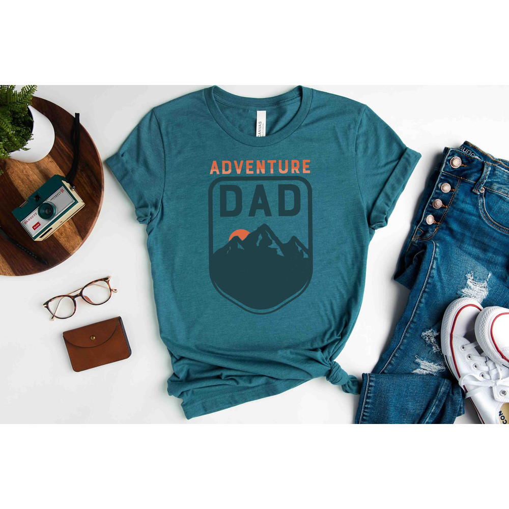 Adventure Dad Clothes - Adventure Lover Father Shirt - Rock Climber Dad - Bizarre Adventure Apparel - Climbing T-Shirt - Enjoy Summer.jpg