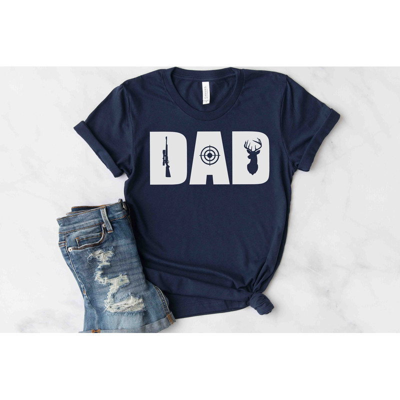 Hunting Dad T Shirt, Hunters Dad TShirt, Fathers Day Gift For Deer Hunters, Bow Hunting Shirt, Adventure Lover Tee, Cool Dad Shirt From Wife.jpg