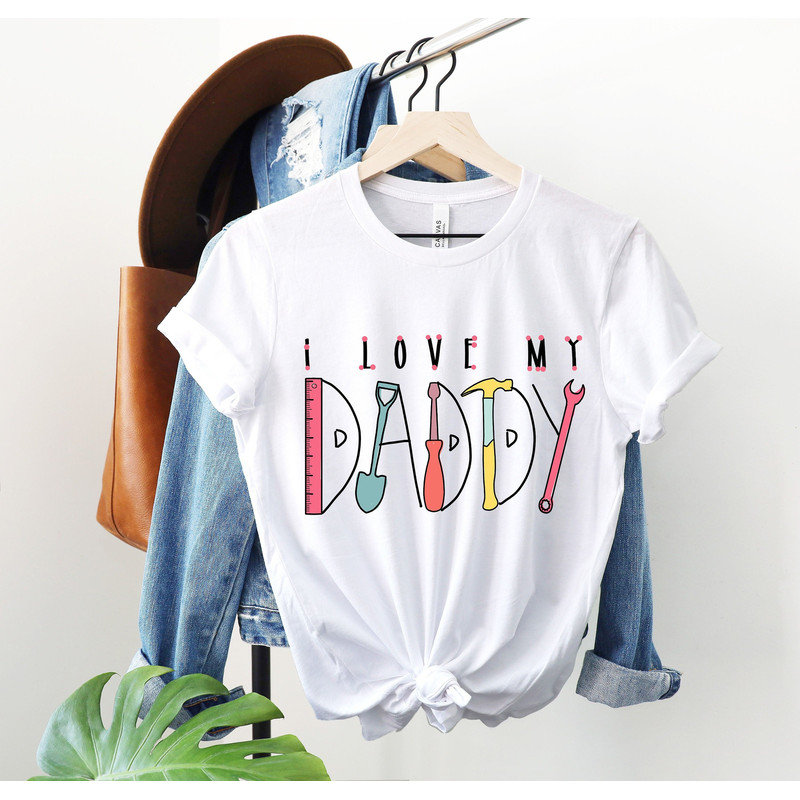 Daddy tools shirt - Best Dad Ever Shirt - Best Dad Gift - Dad Shirt - Funny Fathers Gift - Husband Gift - Funny Dad Tee.jpg