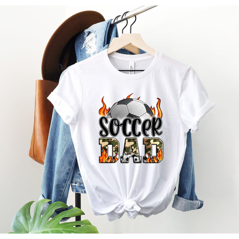Soccer Dad Shirt, Soccer Dad Gift Tee, Distressed Design Soccer Dad Tshirt, Dad Tee, Father's Day Soccer Dad Shirt,Gift for Soccer Dad Tee.jpg