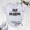 Dad Est Grandpa Est T-shirt, Personalized Dad Est Grandpa Est Shirt, Dad Grandpa Shirt, Daddy Papa Grandfather Tee, Father Day Shirt.jpg