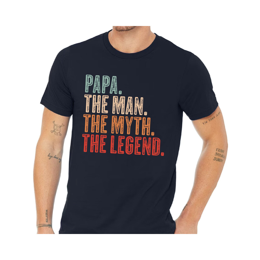 Custom PAPA the man the myth the legend shirt, Personalized Fathers Day Shirt,Gift for Husband, Grandpa Pop Pop Pawpaw Pops Papa Grandfather.jpg