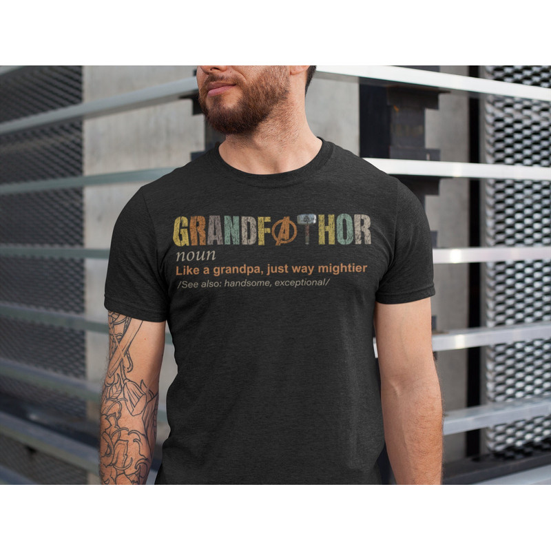 Grandfathor Shirt for Grandpa, Grandpa Fathers Day Gift, Father's day grandpa Shirt, Grandpa Long and Short Sleeve Shirt.jpg
