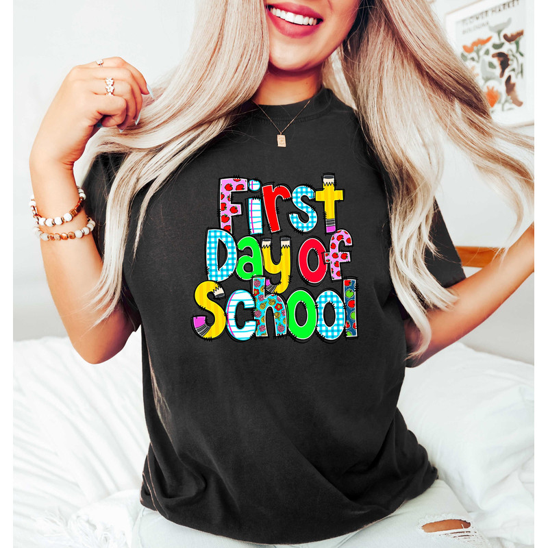 First Day Of School Sweatshirt, First Day Of Student, Cute Student Sweatshirt, First Day Of Kindergarten, First Day Of Second Grade.jpg