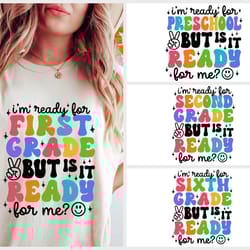 i am ready for school but is it ready for me , cute school sweatshirt, school squad shirt, gift for student, first day o