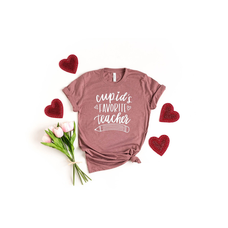 Cupid Teacher Shirt Teacher Valentine Shirt Cupids Favorite Teacher Valentine Teacher Gift Teacher Squad Valentine Cupids Teacher Shirts.jpg