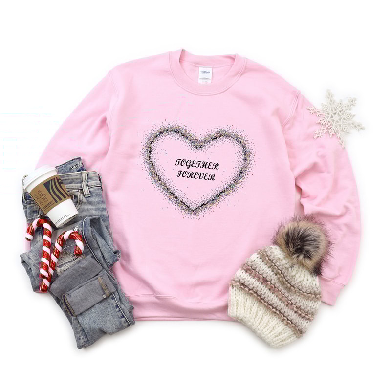 Valentines Day Shirt Together Forever Love Heart Shirts For Women Men Tee Tshirt , Valentine Gift Heart Love Mama Dady Birthday Nurse Cat.jpg