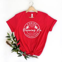 cupids brewing co shirt, premium love potions, cupid shirts, valentines day shirt, brewing co shirt, valentine t-shirt,