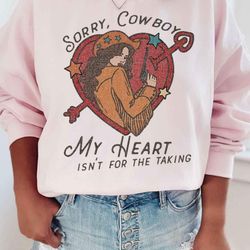 horse valentine sweatshirt heart sweatshirt cowboy valentine sweatshirt western sweatshirt valentines sweater funny vale