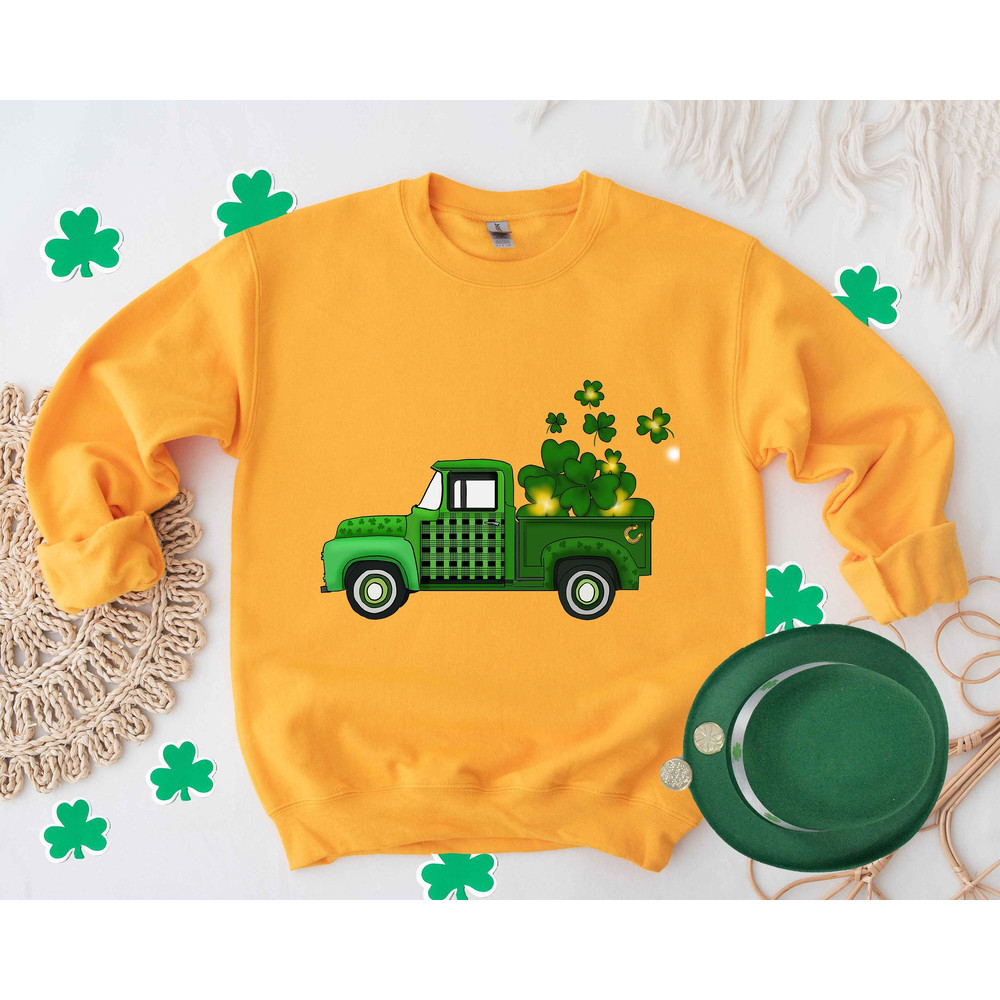 Lucky Farm Truck Patrick Day Shirt, Lucky Shirt, Patrick Day Shirt, Shamrock Shirt, St Patrick Day Shirt, Irish Day Shirt , Four Leaf Clover.jpg