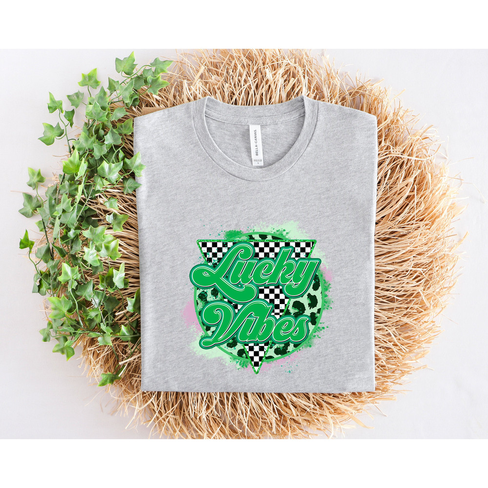 Lucky Vibes Patrick Day Shirt, Lucky Shirt, Patrick Day Shirt, Shamrock Shirt, St Patrick Day Shirt, Irish Day Shirt, Four Leaf Clover Shirt 1.jpg