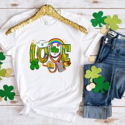 nurse lucky love shamrock patrick day shirt, lucky shirt, patrick day shirt, shamrock shirt, st patrick day shirt, irish