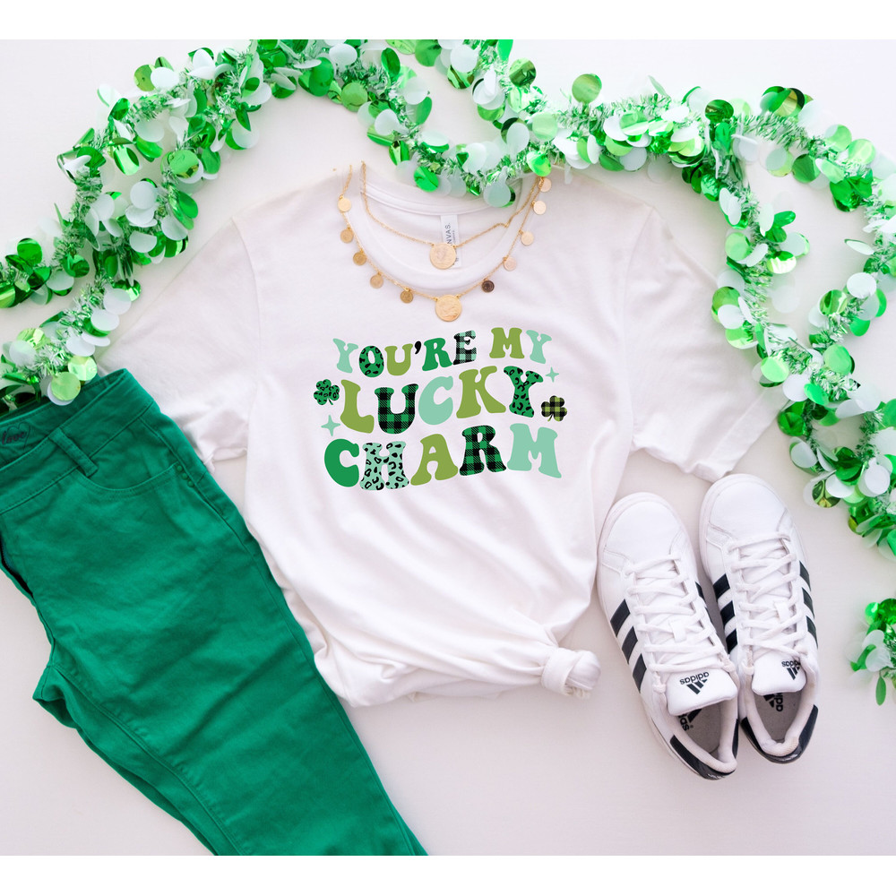 You're My Lucky Charm T-shirt, Saint Patrick's Day Shirt, Women's St. Patrick's Day Shirt, Cute Irish Day Shirt, Lucky Woman Shirt.jpg