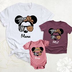 mama mini shirt, disney mama and baby matching outfits, mommy and me disney shirts, mom and daughter shirt, mothers day