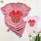 Minnie Strawberry Shirt, Mommy and Me Disney Shirts, Disneyland Shirt, Mama Mini Disney Matching Shirt, Disney Vacation Shirt, Disney Tees.jpg