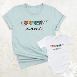 mommy and me matching outfit, mommy and mini shirt, mothers day shirt, mini shirt, mom daughter shirt, grandma and grand