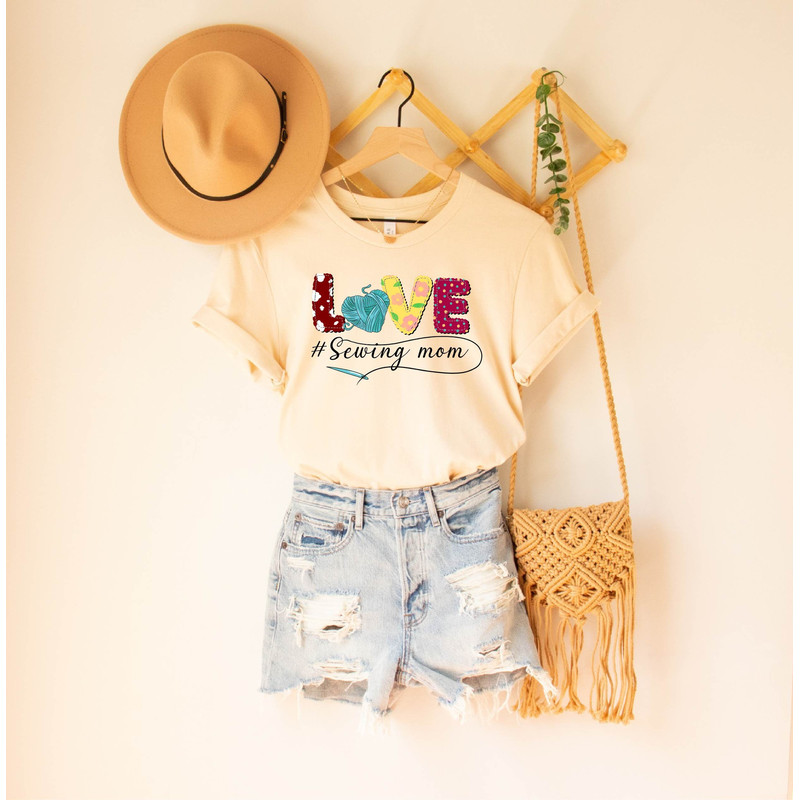 Love Sewing Mom Tshirt, Cute Sewing Mom Shirt, Crochet Lover Mom Tee, Crafter Mom Shirt, Sewing Lover Tshirt, Mother's Day Gift Shirt.jpg