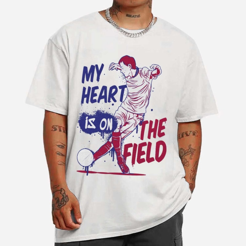 Soccer Player Heart T-shirt - Cruel Ball.jpg