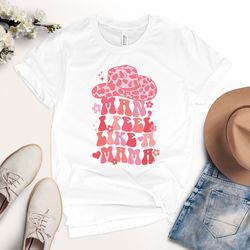 man i feel like a mama western graphic tee, baby announcement shirt for mom, new mom gift, baby reveal mama tshirt, west