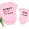 Blessed Mommy Shirt, Little Blessing Shirt, Little Blessing, Blessed Family Shirts, Mama and Me Outfit, Matching Shirts, New Mommy.jpg