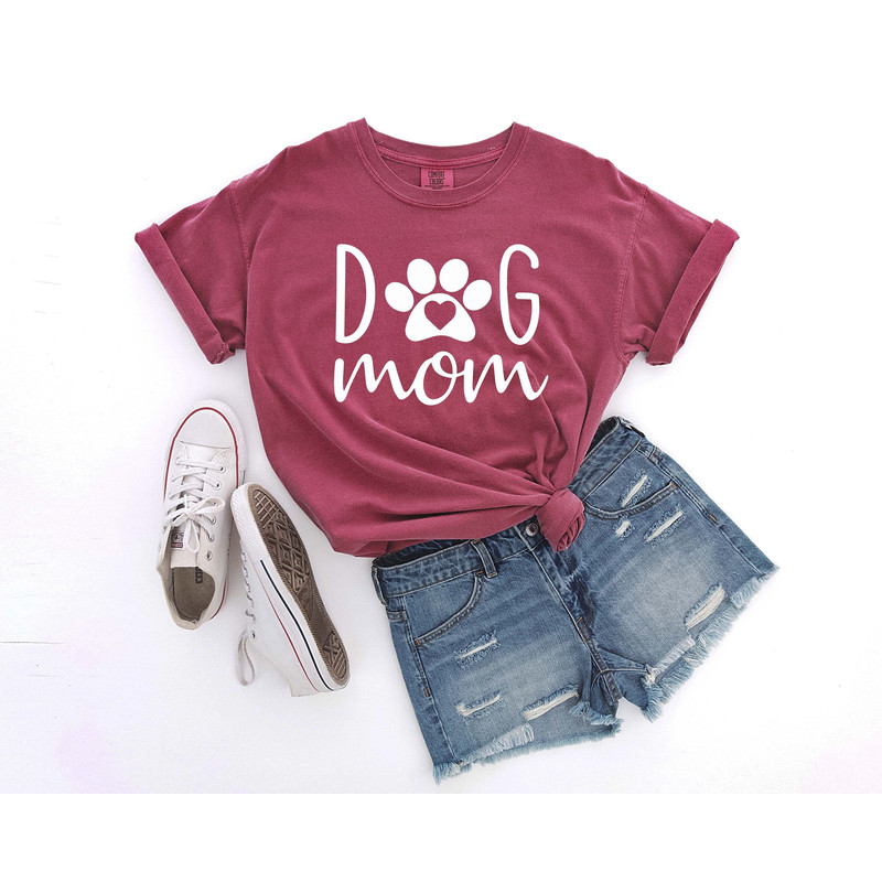 Comfort Colors Dog Shirt, Dog Mom Shirt, Dog Shirts for Women, Dog Lover Gift, Gifts for Dog Lovers, Fur Mama Shirt, Dog lovers,Gift for Her.jpg