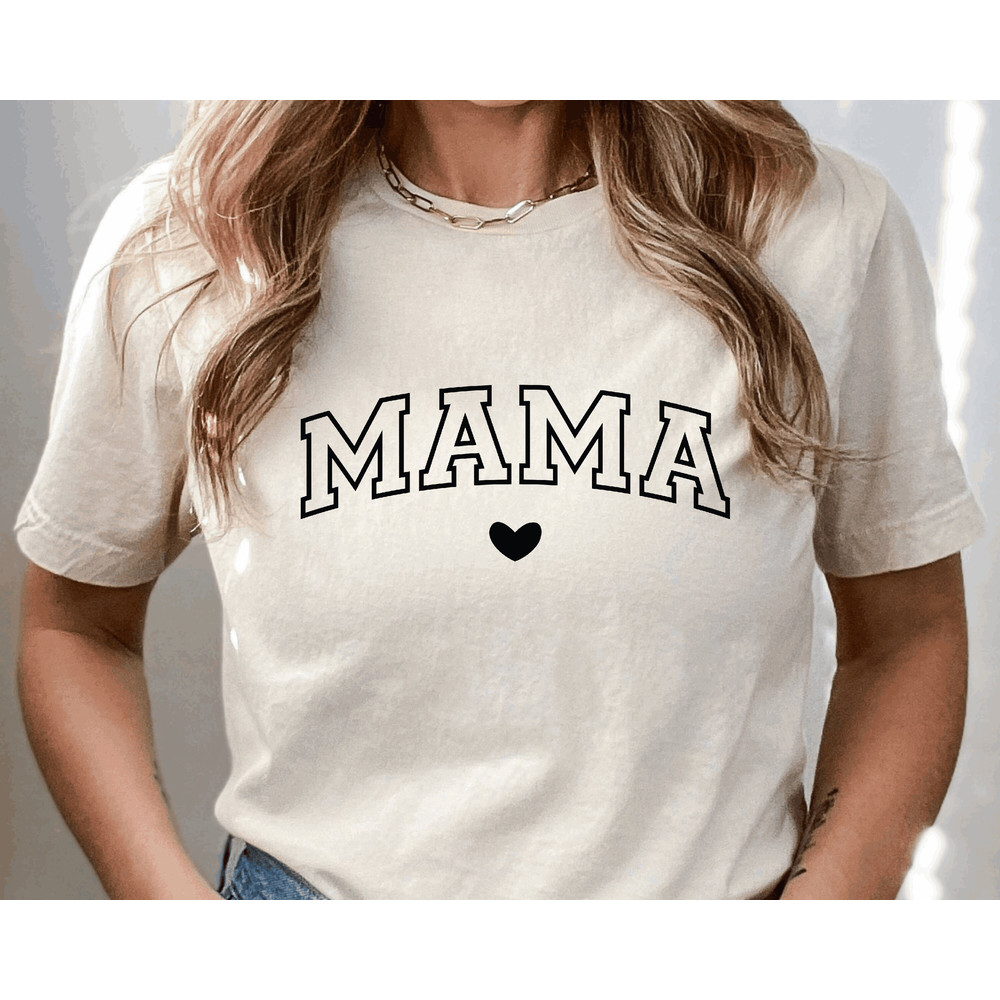 Mama Shirt, Mom Shirt, Mother Shirt, Gift For Mom, New Mom Shirt, Mother's Day Shirt, Women's T-Shirt, Retro Mama Tee.jpg