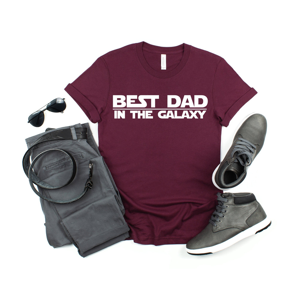 Best Dad In The Galaxy Shirt, Fathers Day Shirt, Happy Fathers Day, Fathers Day Gift, Gift for Dad, Number One Dad, Daddy Shirt, Best Dad.jpg