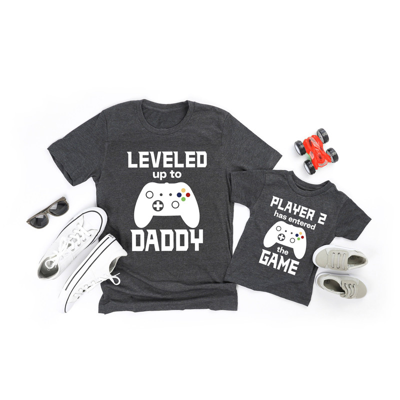 Leveled up Shirt,Gamer Dad Gift,New Dad Shirt,Dad and son matching Shirts Shirt,Gift for Dad,Dad Shirt,Daddy Shirt,Father's Day Shirt,Player.jpg