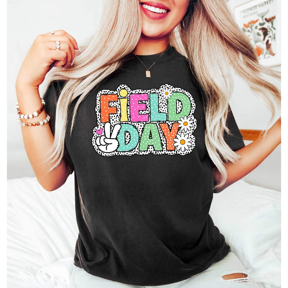 Field Day Shirt, Dalmatian Field Day Tshirt, Happy Field Day Tee, Funny Teacher Shirts, End Of School Year Tshirt, Let The Games Begin Shirt.jpg