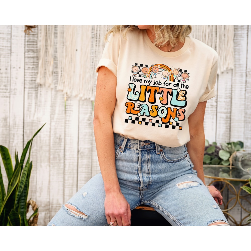 I Love My Job for All the Little Reasons Shirt, Teacher Love Outfit, Teacher Gift, Science T-Shirt, Teacher School, School Counselor.jpg