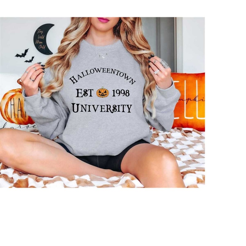 Halloween Town University Hoodie, Halloween Sweatshirt, Halloween Town Tshirt, Halloweentown 1998 Hoodie, Vintage Hallow.jpg