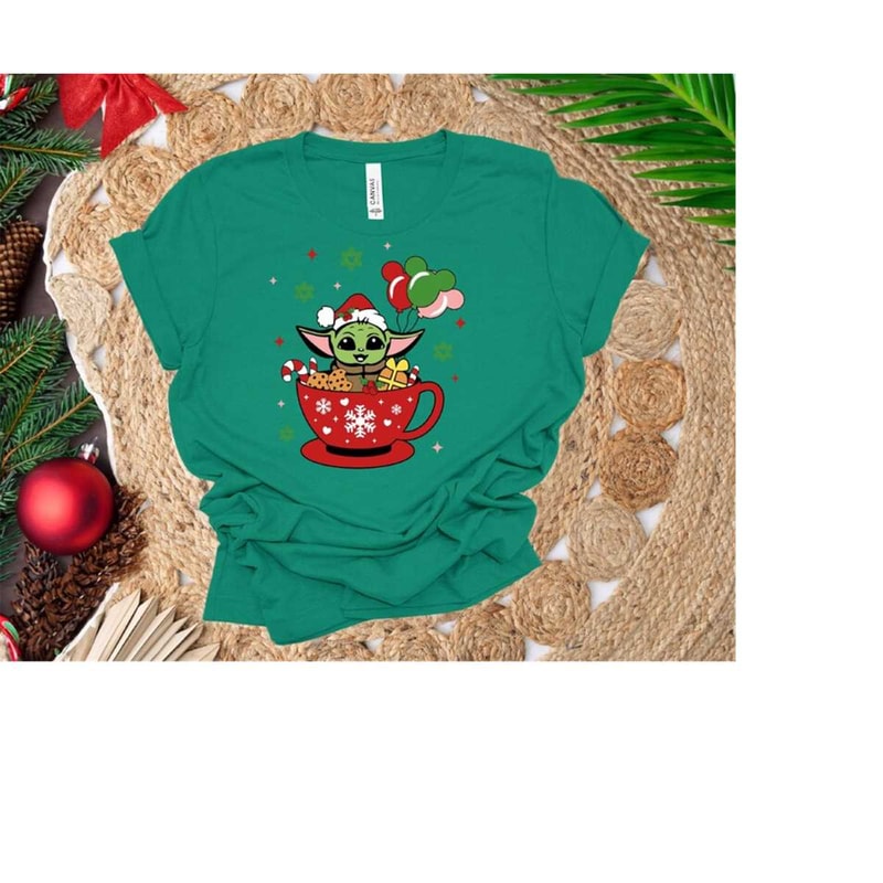 Star Wars Cup Christmas Shirt, Baby Yoda Christmas Shirt, Darth Vader Christmas Tee, Funny Christmas Shirt, Disney Chris.jpg