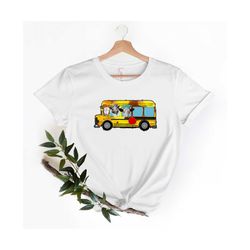 school bus shirt, school buses shirt, return to school shirt, back to school shirt,bus driver shirt, funny field trip sh