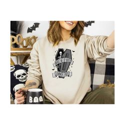 wake me up when summer ends shirt, skeleton halloween shirt, funny halloween shirt, spooky shirt, halloween sweatshirt,