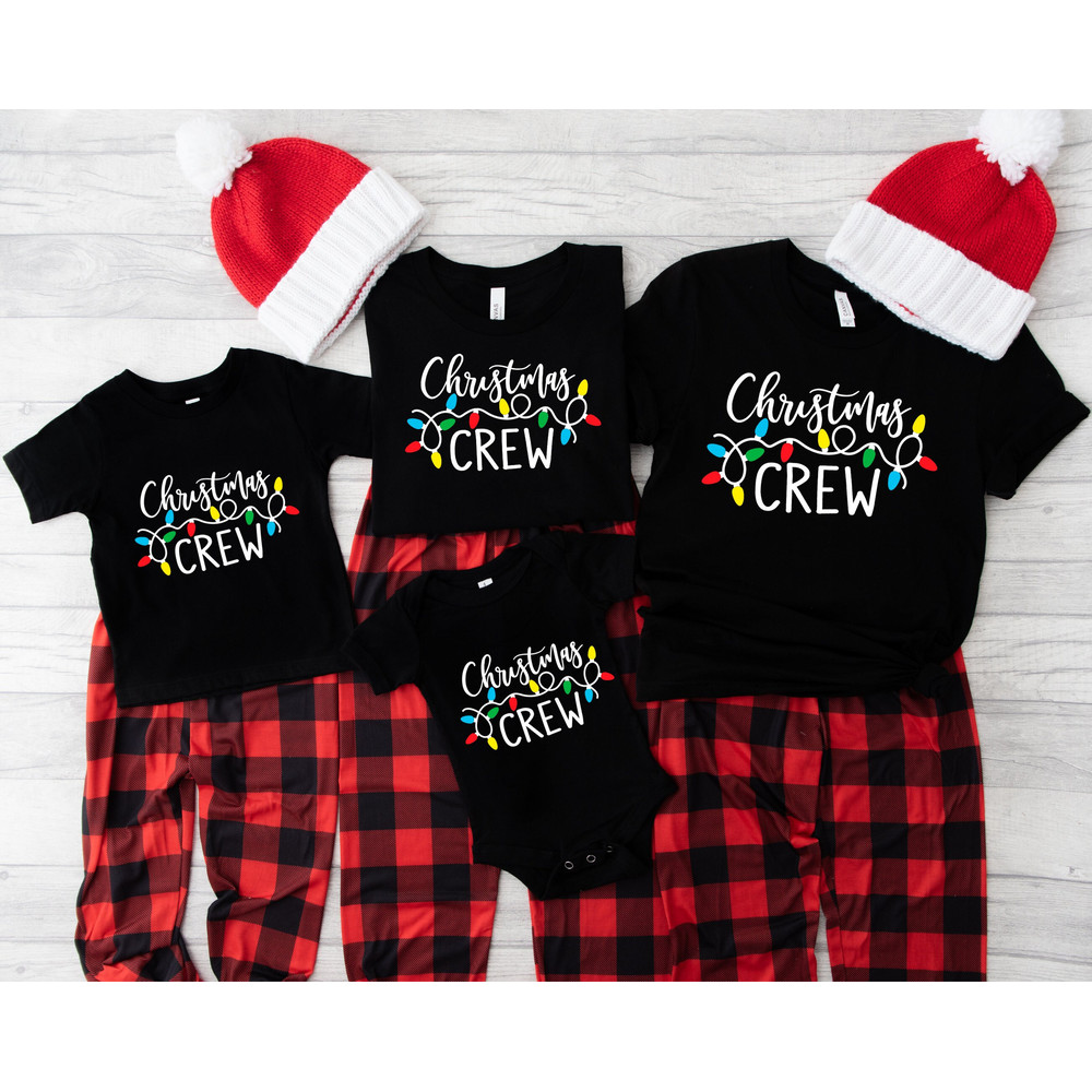Christmas Crew Shirt Outfit, Holiday Shirt, Christmas Crew Tee, Christmas Family T-shirt, Christmas Gift.jpg