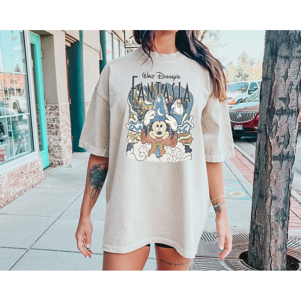 Comfort Colors® Disney Fantasia Tee, Fantasia Sorcerer Shirt, Mickey Stay Magical Shirt, Disney Hollywood Studios, Disneyland Trip Shirt.jpg