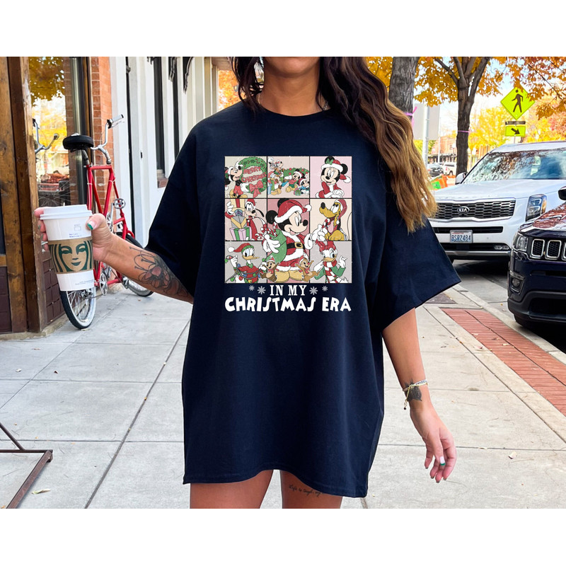 Comfort Colors® Disney In My Christmas Era Shirt, Mickey And Friends Christmas Shirt, Very Merry Christmas, Disneyland Christmas Shirt.jpg