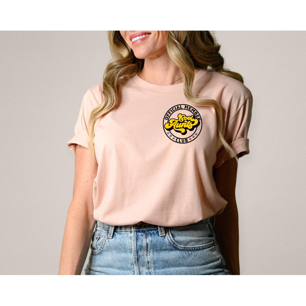 Cool Aunts Club Shirt, Gift For Auntie, Cool Sister Shirt, Best Aunt TShirt, Cute Aunt Gifts, Cool Aunt Shirt,Like A Mom Shirt,Family Tee.jpg