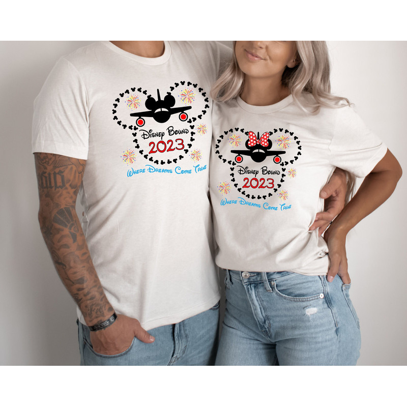 Disney Bound Shirt, Minnie Mickey Disney Bound Couple T-Shirt, Disney Family Vacation Shirt, Disneyland shirt, Magic Kingdom Shirt 1.jpg