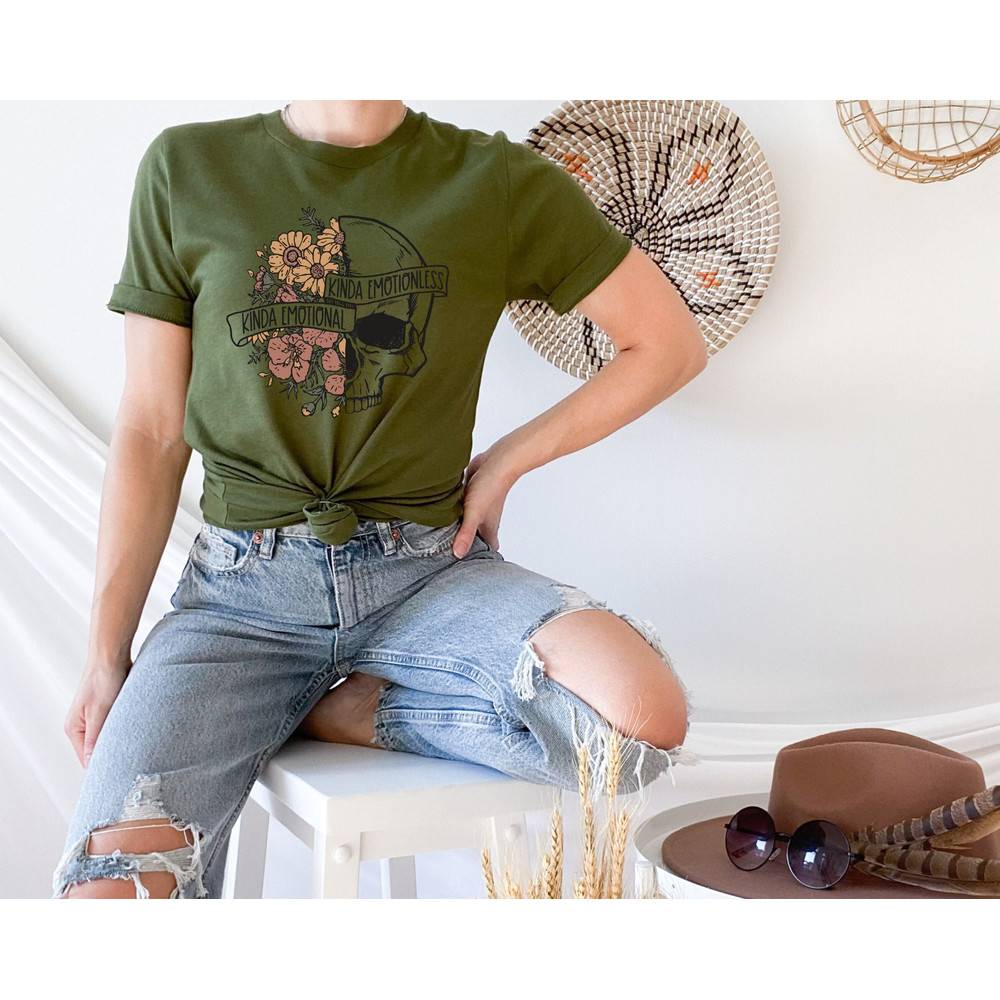 Kinda Emotion Kinda Emotionless Shirt, Halloween Skeleton Tshirt, Dancing Skeleton T-shirt, Halloween Shirt, Skeleton Tshirt 1.jpg