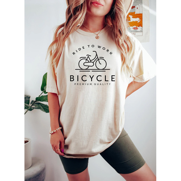 Bicycle Gift, Ride to work, Bike lover, Bike t-shirt, Cycling Shirt, biking shirt, Bicycle Clothing, Mountain Bike, Good day to ride shirt.jpg