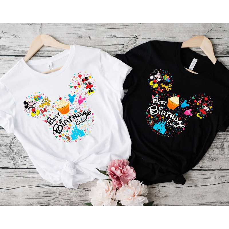 Disney birthday, Minnie birthday, Mickey birthday, Best Birthday shirt, Disney matching, disneyworld shirt, disney park shirt, Mickey ears.jpg