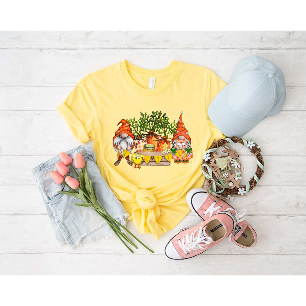 Easter gnome shirt, easter shirt, bunny shirt, Egg Shirt, Bunny with Glasses, Bunny Lover Gift, happy easter, easter, happy easter day,.jpg