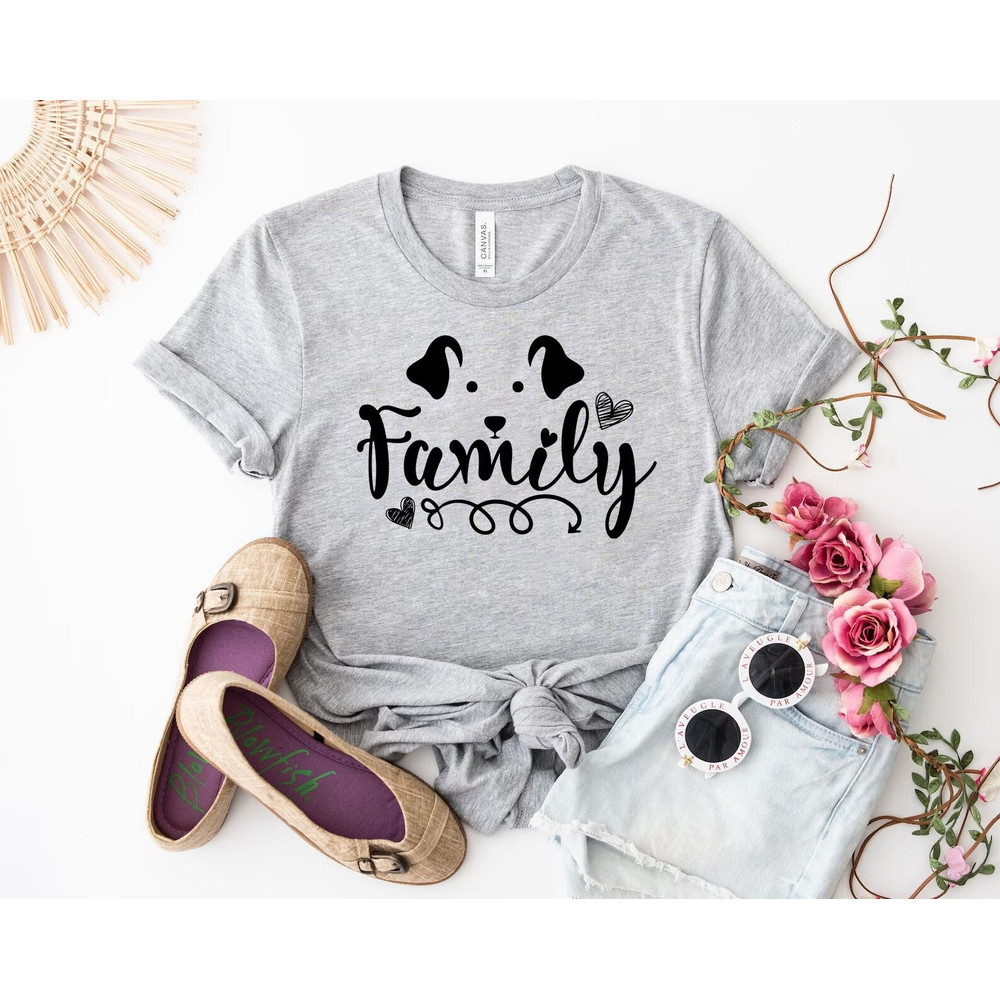 Family Dog shirt, Family Tshirts, Family Reunion, Gift For Family, dog shirt, dog lover, Dog Mom Shirts, Dog Owner T Shirt, matching shirt,.jpg