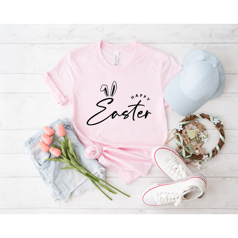 Happy Easter Rainbow shirt, happy easter, easter shirt, easter outfit, happy easter day, bunny shirt, funny easter shirt, kids easter shirt,.jpg