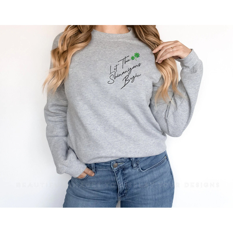 Let the shinanigans begin shirt, St Pattys Day Shirt, mardi gras costume, St Patricks Day Tee, Lucky Shamrock Shirt, mardi gras,.jpg