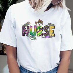 mardi gras nurse shirt,  nurse gift, shenanigans shirt, mardi gras shirt, mardi gras, margi gras 2023, nola shirt, beads
